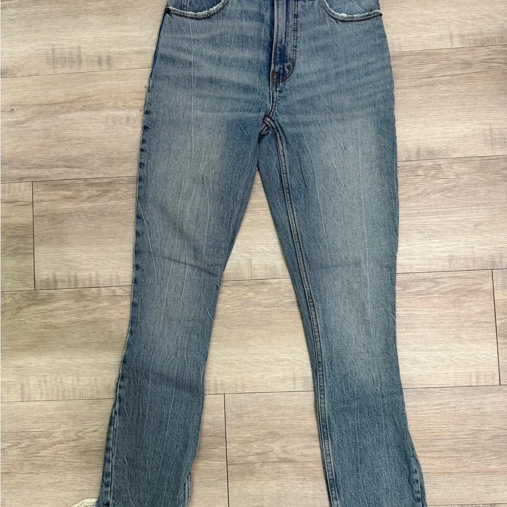 Abercrombie & Fitch Blue skinny high rise jeans - Picture 2 of 4